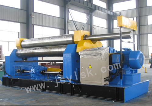 機械三輥(gun)對稱式卷闆機