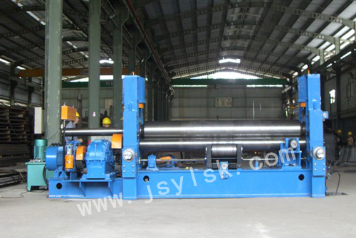 中小(xiǎo)型上輥萬能式(shi)卷闆機