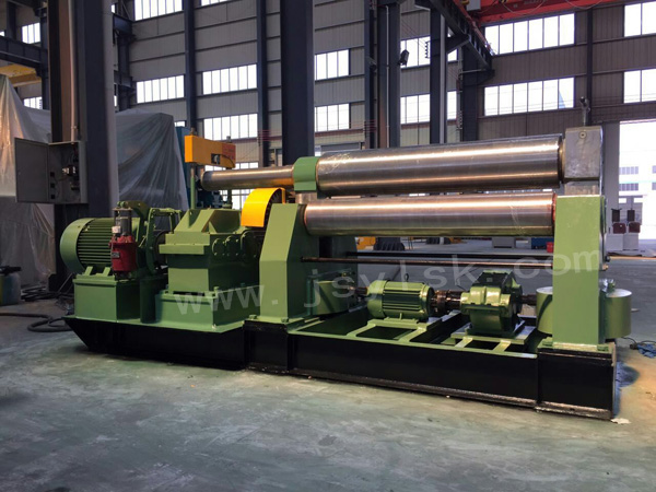 機械三輥對稱式(shì)卷闆機