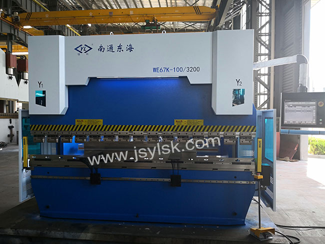 WE67K-125/3200數控折彎機(jī) DA66T數控系統，6+1軸